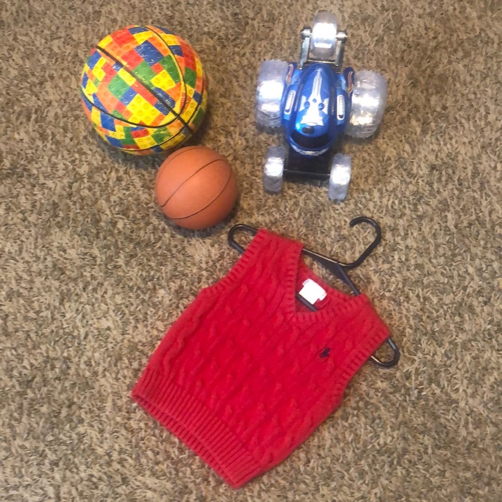 Ralph Lauren sweater vest toddler boys